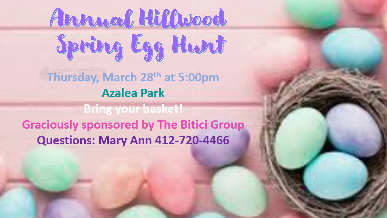 Annual Hillwood Spring Egg Hunt (3/28/2024)